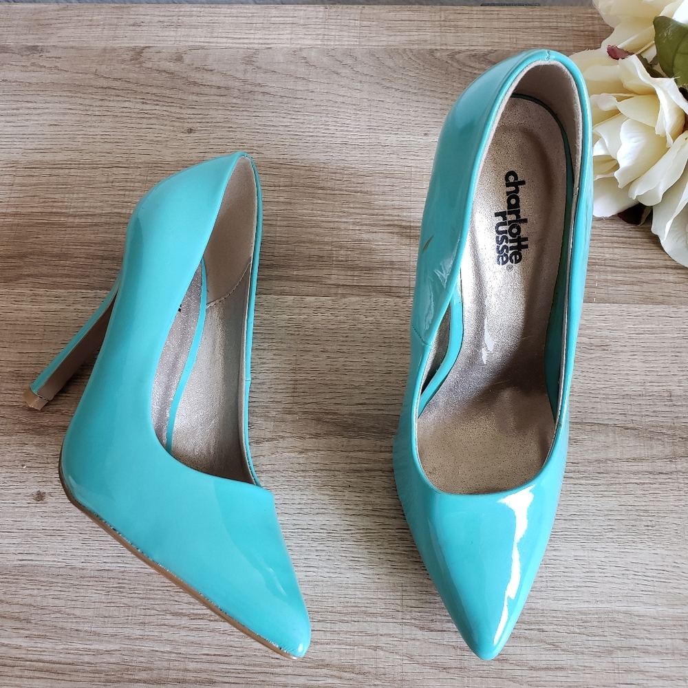 Charlotte Russe Mint Heels